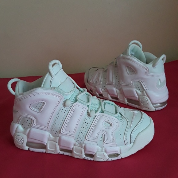 Nike Shoes - Women's Nike Air More Uptempo Bly Grn Sz 8 & 6.5 Y